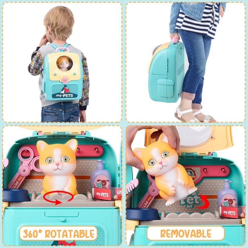 Pet Care Play Set Dog Grooming - Kids Toys Doctor Set ulasan dan harga