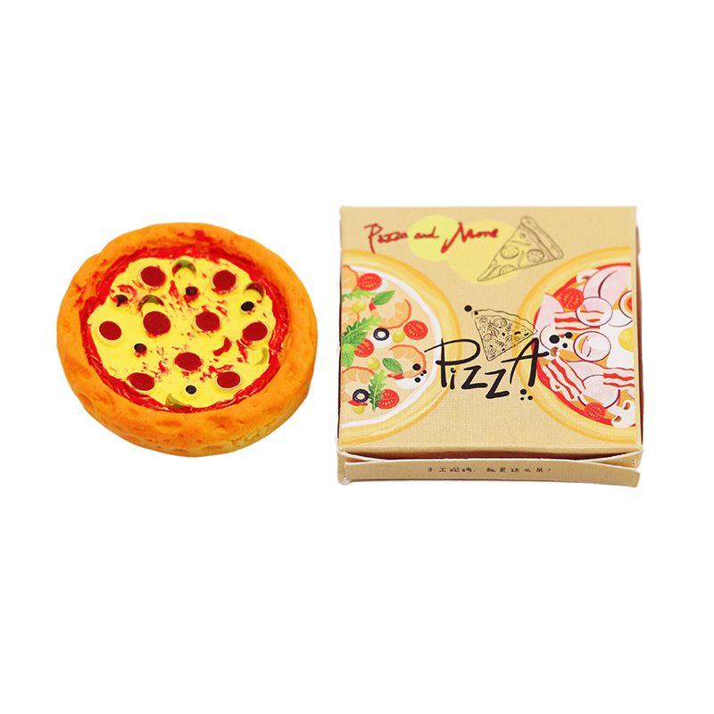 1Set 1:12 Miniature Pizza with - Kids Toys House ulasan dan harga