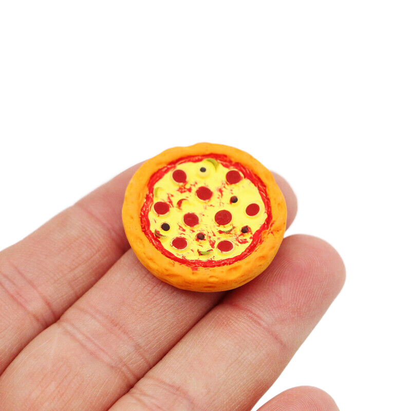 1Set 1:12 Miniature Pizza with - Kids Toys House ulasan dan harga