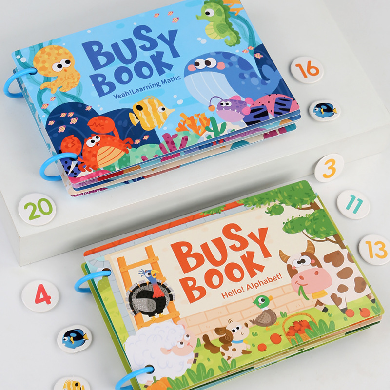 Montessori Baby Busy Book My F - Kids Toys 2 Year Old ulasan dan harga