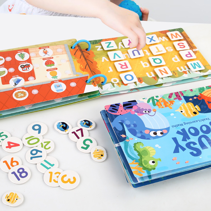 Montessori Baby Busy Book My F - Kids Toys 2 Year Old ulasan dan harga
