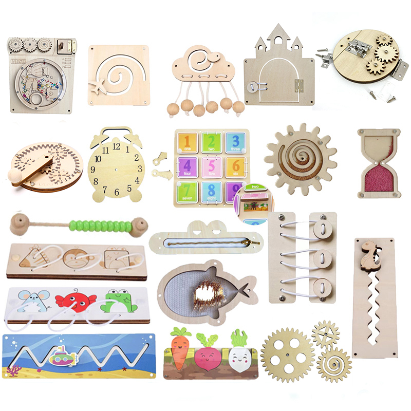 Baby Busy Board Accessories Mo - Kids Toys 2 Year Old ulasan dan harga