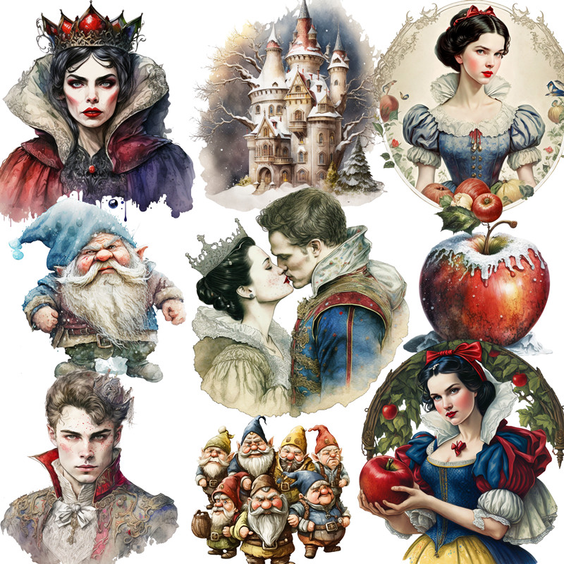 Fairy tale girl store Stickers - Kids Toys Store ulasan dan harga